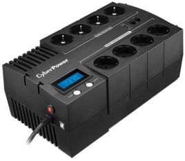 Источник бесперебойного питания/ UPS Line-Interactive CyberPower BR1000ELCD 1000VA/600W USB/RJ11/45 (4+4 EURO)