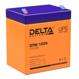 АКБ Delta DTM 1205 (12V, 5Ah)