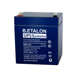 Аккумулятор B.ETALON BHR 12В 5 А/ч