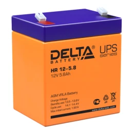 АКБ Delta HR 12-5.8 (12V, 5,4Ah)