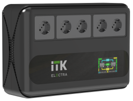 ITK ELECTRA LT5 ИБП 1кВА/0,6кВт LCD с АКБ 1х9AH