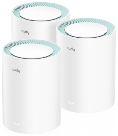 Wi-Fi Mesh-система/ AC1200 Wi-Fi Gigabit Mesh Solution 3-Pack, Chipset MT7621DA+MT7613B+MT7603, Dual-Band, 867Mbps at 5GHz + 300Mbps at 2.4GHz, 802.11ac/a/b/g/n, 2 Gigabit Ethernet Ports, 4 internal antennas, MU-MIMO, DDNS, Zerotier/Wireguard/OpenVPN/IPSe