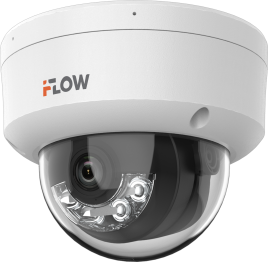4Мп уличная купольная IP-камера iFlow F-IC-2442C2MS(2.8mm)