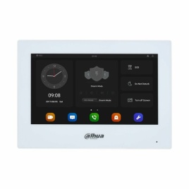 Монитор видеодомофона IP DAHUA 7 дюймовый белый DHI-VTH5321GW-W