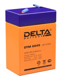 АКБ Delta DTM 6045 (6V, 4,5Ah)