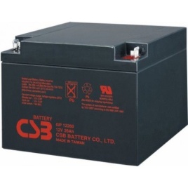 Батарея CSB серия GP, GP12260, напряжение 12В, емкость 26Ач