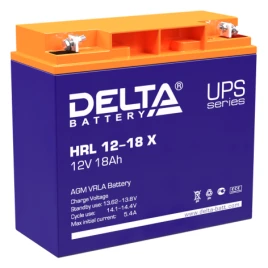 АКБ Delta HRL 12-18 X (12V, 18Ah)