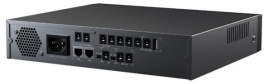 Мини ИБП, 100~240В (АС) Вход;  1*Gigabit PoE, 2*48В/53В, 1*14В/16В/19В/24В, 1*9В/12В, 7*12В, 1*5В (DC) Выход, с USB 5В/2А, 100Вт Макс., LiFePO4 3.2В/24000мАч