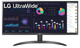 Монитор 29'' LG 29WQ500-B/ LG UltraWide 29WQ500-B 29" IPS monitor, 2560x1080, 250 cd/m2, 21:9, 1000:1, 5мс (GtG), HDMI, DP, Headphone Out, 100Hz, 178/178, внешний БП, AMD FreeSync, HDR 10, VESA (100x100 мм), Tilt, sRGB 99%, AMD FreeSync, bl