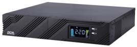 ИБП SPR-1000, линейно-интерактивный, 1000 ВA, 800 Вт, LCD, Rack/Tower, 8 розеток IEC320 C13 с резервным питанием, USB, RS-232, слот под SNMP карту, защита RJ45, ШхГхВ 428x453x84 мм, 18.3 кг/ UPS POWERCOM SPR-1000, line-interactive, 1000 VA, 800 W, LCD, Ra
