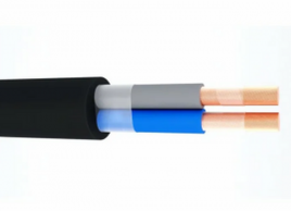 Кабель медный силовой гибкий КГтп-ХЛ-380/660-3 2х6 ГОСТ
