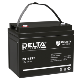АКБ Delta DT 1275 (12V, 75Ah)