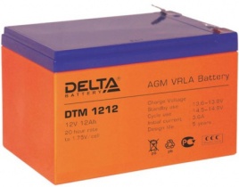 АКБ Delta DTM 1212 (12V, 12Ah)