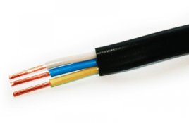 Кабель медный силовой в ПВХ изоляции ВВГ п-нг(А) 3х2,5-0,66 (бухта 10) Ореол (кратно 10)