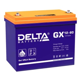 АКБ Delta GX 12-60 (12V, 60Ah)