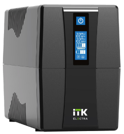 ITK ELECTRA ET ИБП 800ВА/480Вт с АКБ 1х9AH USB