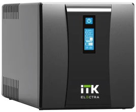 ITK ELECTRA ET ИБП 1кВА/0,6кВт с АКБ 2х7AH USB