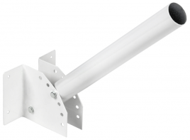Кронштейн КР-4 D=48 L=500 настен. рег. угол белый IEK