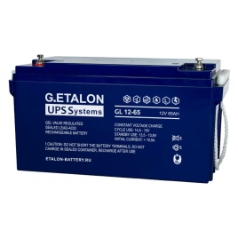 Аккумулятор G.ETALON GL 12В 65 А/ч