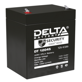 АКБ Delta DT 12045 (12V, 4,5Ah)
