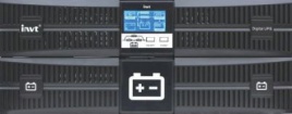 INVT Rack type online UPS 10kVA / 10kW, установлено 16 x 12V*9Ah батарей, возможность подключения внешних АКБ