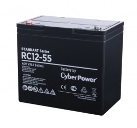 Аккумуляторная батарея SS CyberPower RC 12-55 / 12 В 55 Ач