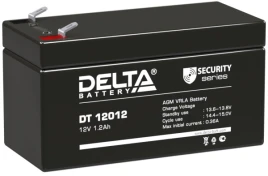 АКБ Delta DT 12012 (12V, 1,2Ah)