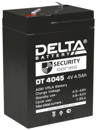 АКБ Delta DT 4045 (4V, 4,5Ah)