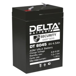 АКБ Delta DT 6045 (6V, 4,5Ah)