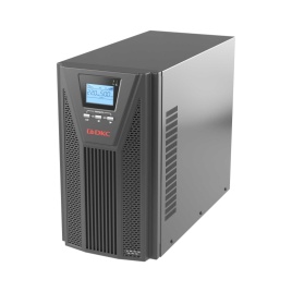 Онлайн ИБП ДКС серии Small Tower, 2000 ВА/1800 Вт, 1/1, 4xSchuko, EPO, USB, RS-232, RJ45, з/у 6А, без АКБ