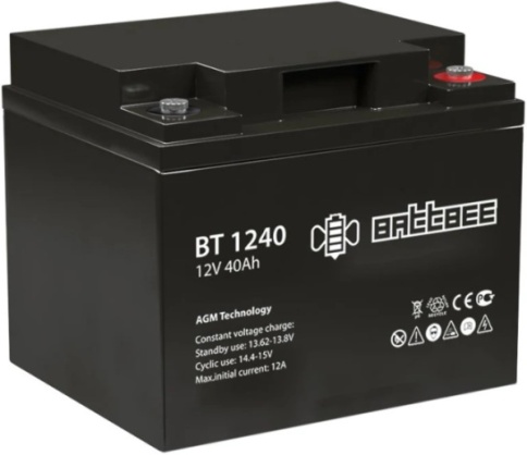 Аккумулятор BT 12-40 BattBee фото 1