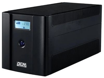 Источник бесперебойного питания Powercom Raptor RPT-1500AP LCD 900Вт 1500ВА черный фото 1