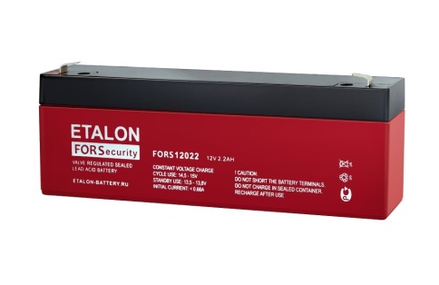 Аккумулятор FORS 12В 2,2Ач фото 1