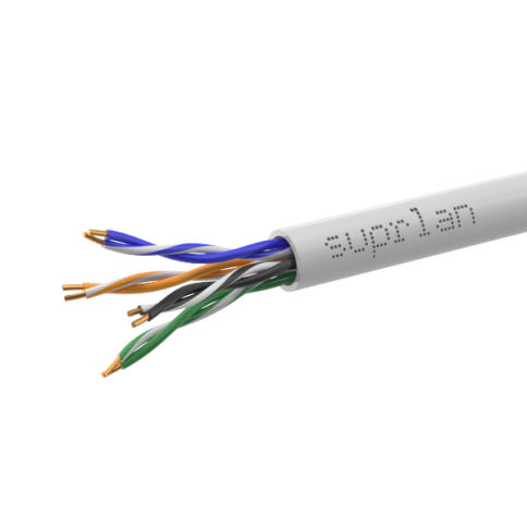 Кабель информационный SUPRLAN Premium UTP Cat.5e 4x2x0,51 Cu LSZH нг(А)-HF Indoor 305м фото 1