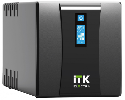 ITK ELECTRA ET ИБП 3кВА/1,8кВт с АКБ 4х9AH USB Schuko фото 1