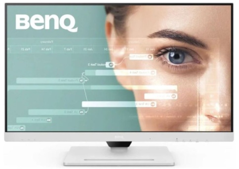 Мониторы/ Benq GW3290QT 31,5'', 2560x1440, IPS,  60Hz, 20M:1, 350cd, 5ms, HDMI, DP; 3*USB 3.2; USB C*65W, Speakers, Height adj 110, Pivot, 99% sRGB, Flicker-free;Low Blue Light, 3Y, White фото 1