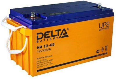 АКБ Delta HR 12-65 (12V, 65Ah) фото 1