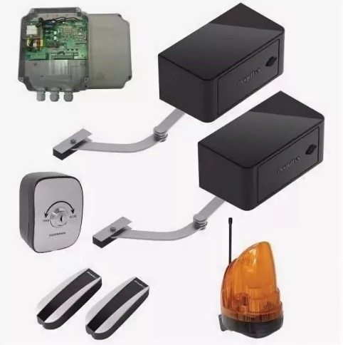Комплект привода для распашных ворот DoorHan ARM-320PRO/Black-KIT фото 1