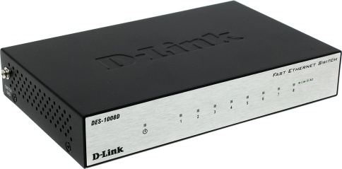 Коммутатор D-Link DL-DES-1008D/L2B фото 1