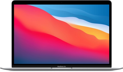 Apple MacBook Air (M1, 2020) 8 ГБ, 256 ГБ SSD, серебристый фото 1