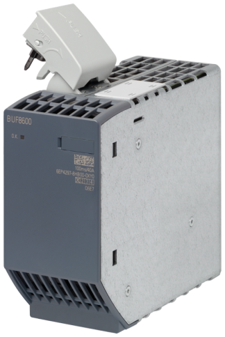 SITOP BUF8600 100MS БУФЕРНЫЙ МОДУЛЬ ДЛЯ PSU8600 ЁМКОСТЬ БУФЕРА 100 МС/40 А фото 1