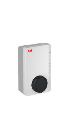Зарядное устройство Terra AC W7-T-0, вход 100..240VAC, с розеткой Тип2, 7.4kW, 1xEthernet, IP54 фото 1