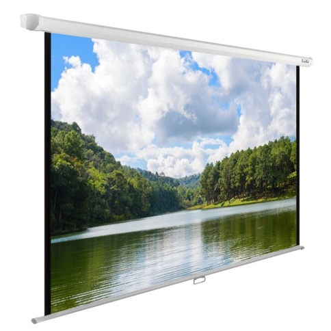 Экран Cactus 150x240см WallExpert CS-PSWE-240x150-WT 16:10 настенно-потолочный рулонный белый фото 1