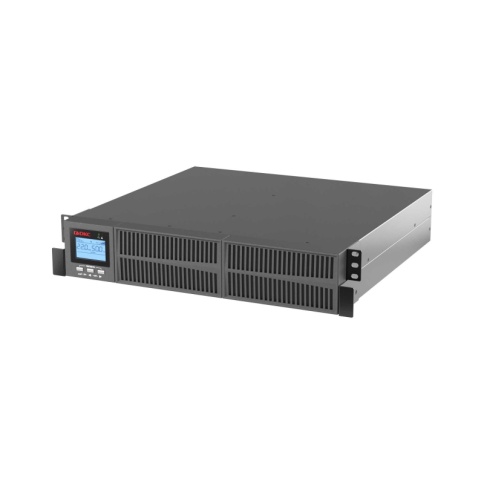 Онлайн ИБП ДКС серии Small Rackmount, 1000 ВА/900 Вт, 1/1, 6xIEC C13,EPO, USB, RS-232, RJ45, Rack 2U, 2x9Ач фото 1