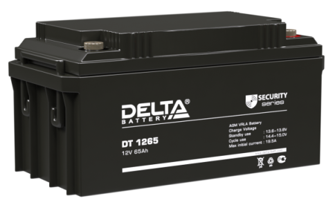 АКБ Delta DT 1265 (12V, 65Ah) фото 1