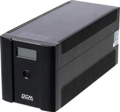 Источник бесперебойного питания Powercom Raptor RPT-2000AP LCD 1200Вт 2000ВА черный фото 1