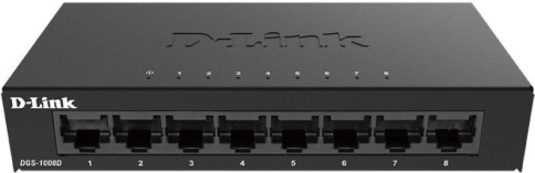 Коммутатор D-Link DL-DGS-1008P/E1A фото 1