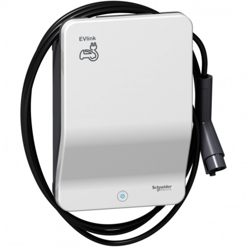 СТАНЦИЯ EVLINK 7kW КАБЕЛЬ T1+ЗАМОК фото 1