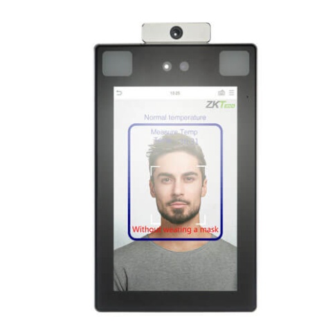 Терминал контроля доступа биометрический с измерением температуры тела ZK-Proface X[CH/TD] фото 1