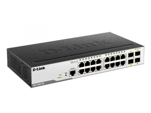 Коммутатор D-Link DL-DGS-3000-20L/B1A фото 1